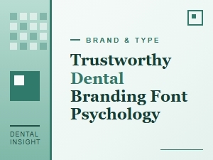 Building Trust in Dentistry with Font Psychology